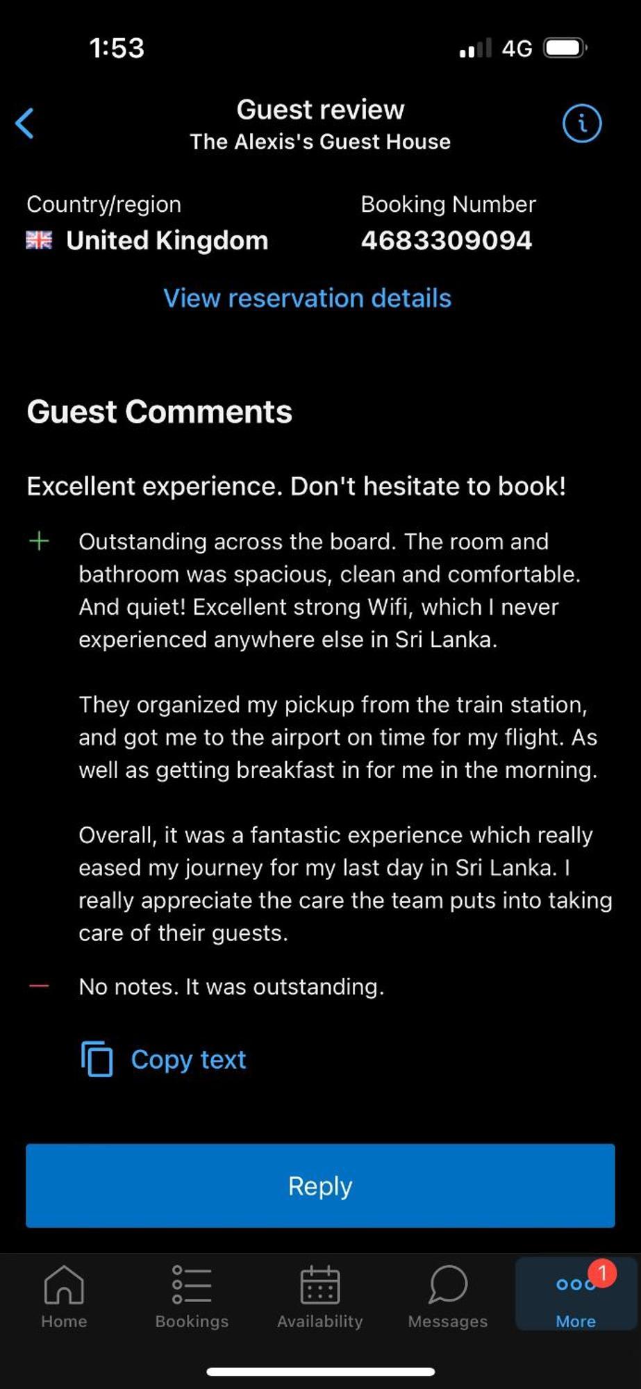 The Alexis'S Guest House Negombo Eksteriør bilde